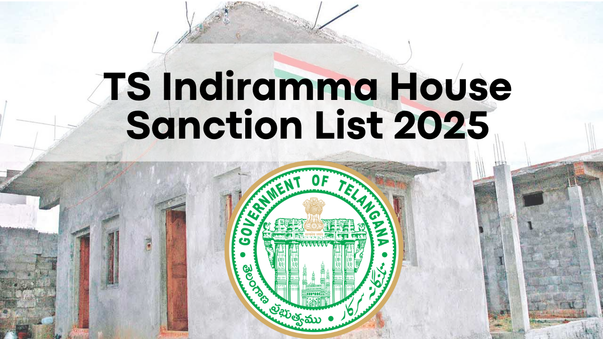 TS Indiramma House Sanction List 2025 PDF, Get the Latest Housing Status Update Now!