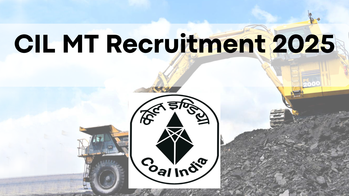 CIL MT Recruitment 2025, 434 Positions Available Across Various Specializations