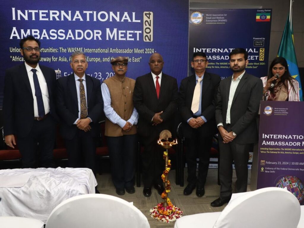 Ethiopian Embassy in India Wins Prestigious Business Impact Award 2024