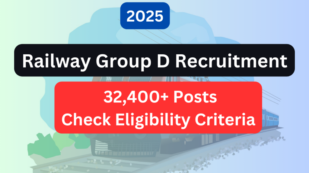 Railway Group D Recruitment 2025: Your Pathway to a Fulfilling Career with Indian Railways