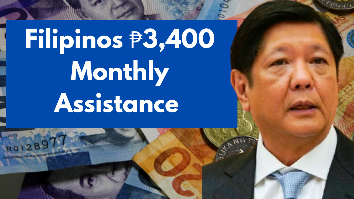 Filipinos ₱3,400 Monthly Assistance – Check Who’s Eligible & How to Claim It!