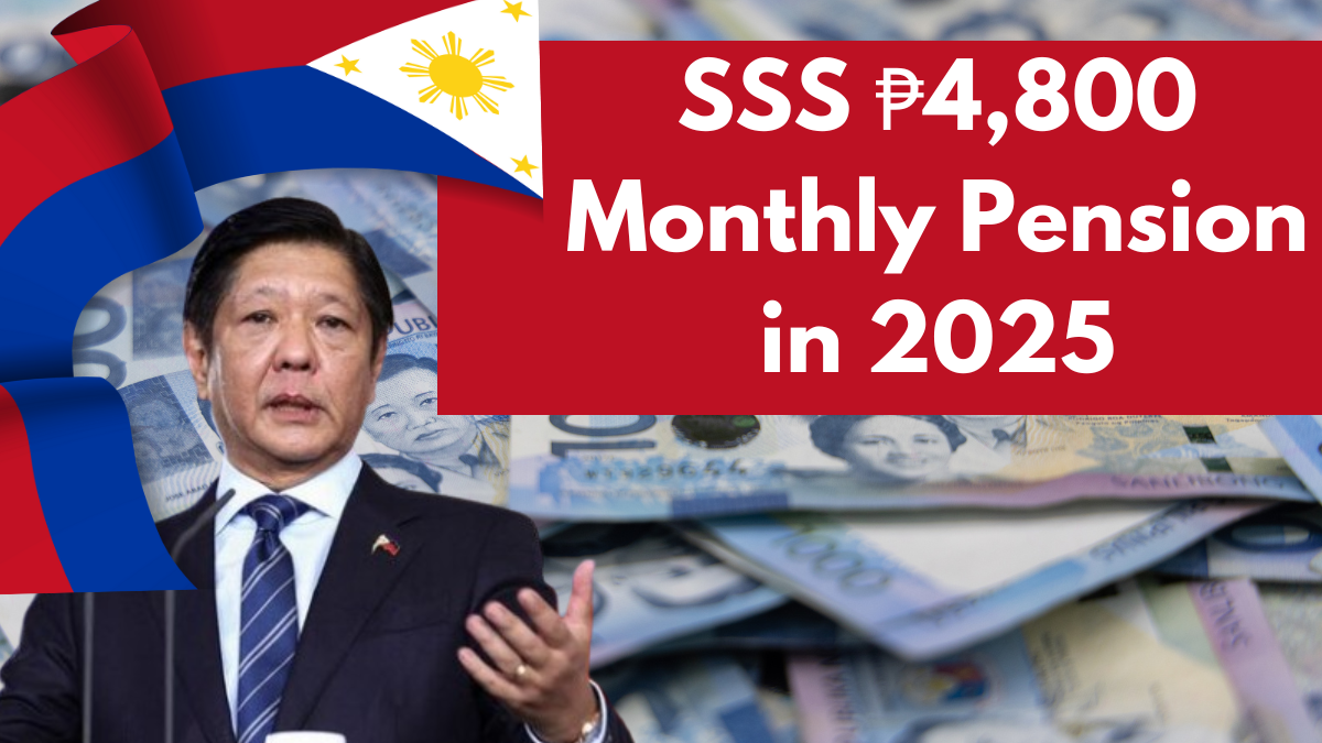 SSS ₱4,800 Monthly Pension in 2025: Check Eligibility Requirements & Benefit Details