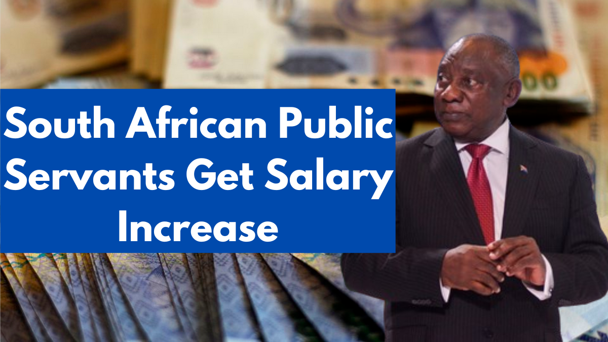 South African Public Servants Get Salary Increase – New Pay Structure Details