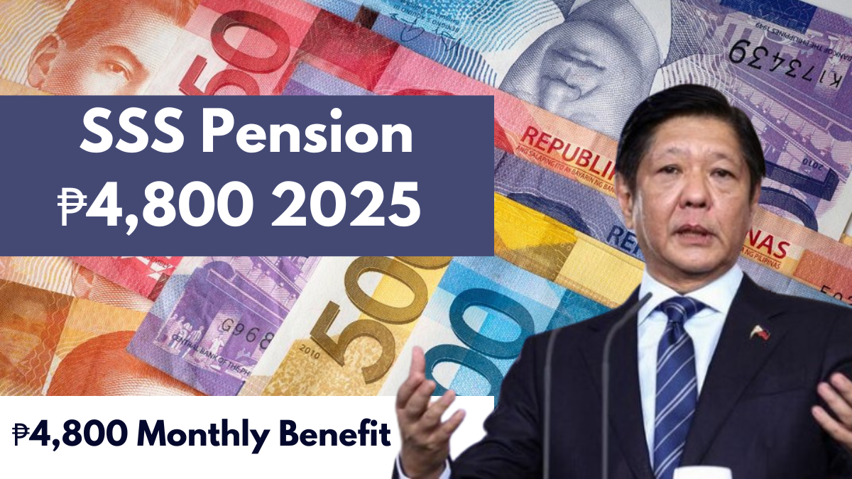 SSS Pension ₱4,800 2025: Who Qualifies for the ₱4,800 Monthly Benefit